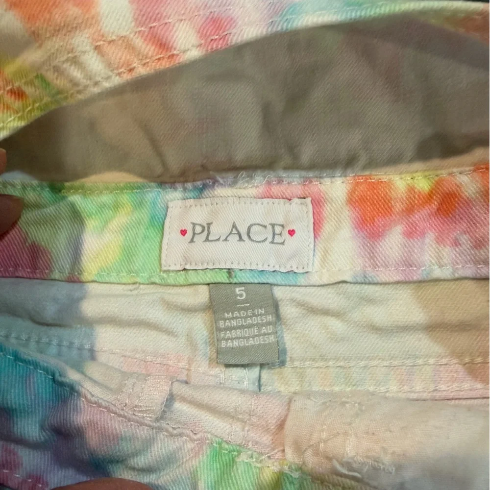 The Children’s‎ Place Tie-Dye Short Overalls – Size 5